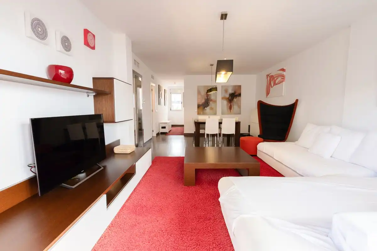 Sala de estar de Piso en venta en Eivissa con Aire acondicionado, Calefacción y Terraza