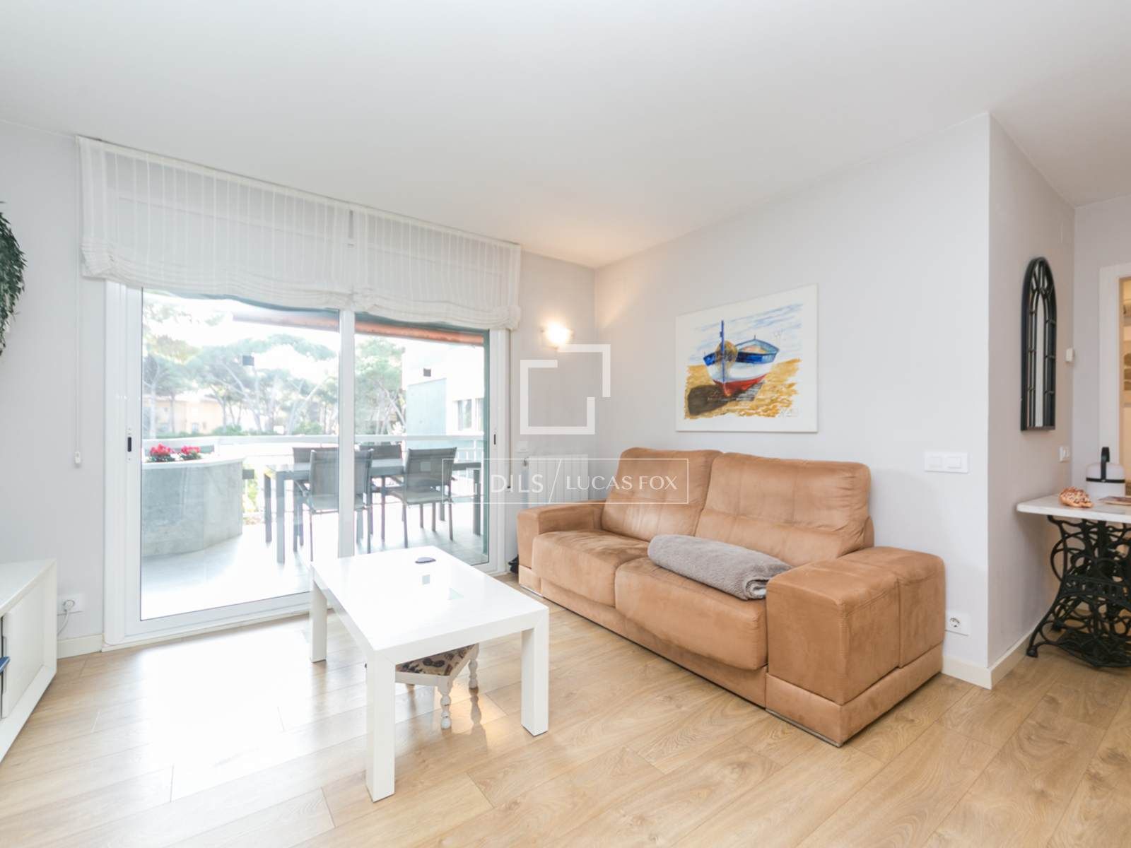 Living room of Flat for sale in Gavà  with Air Conditioner, Heating and Private garden