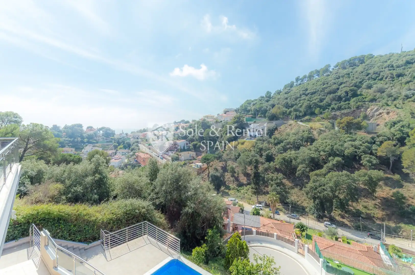 Exterior view of Houses for sale in Santa Susanna  with Air Conditioner, Heating and Private garden