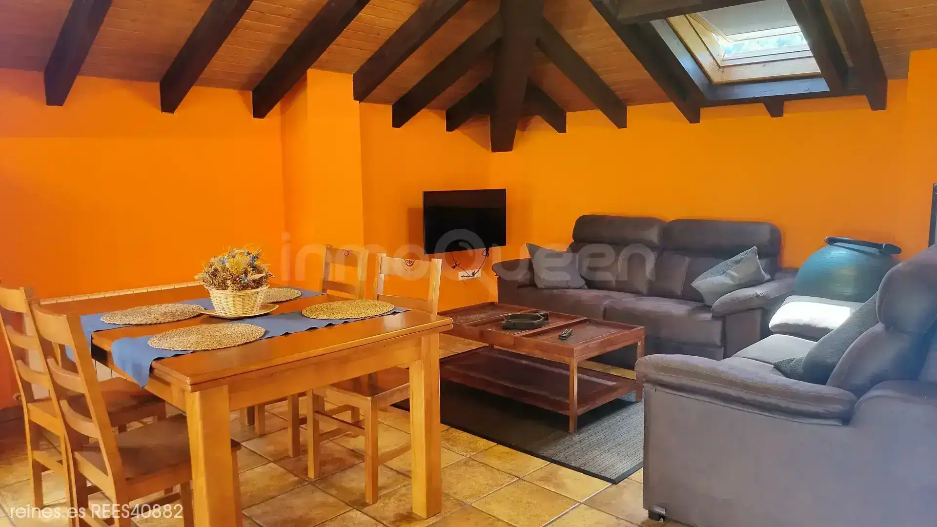 Living room of Houses for sale in Onís  with Heating, Private garden and Terrace