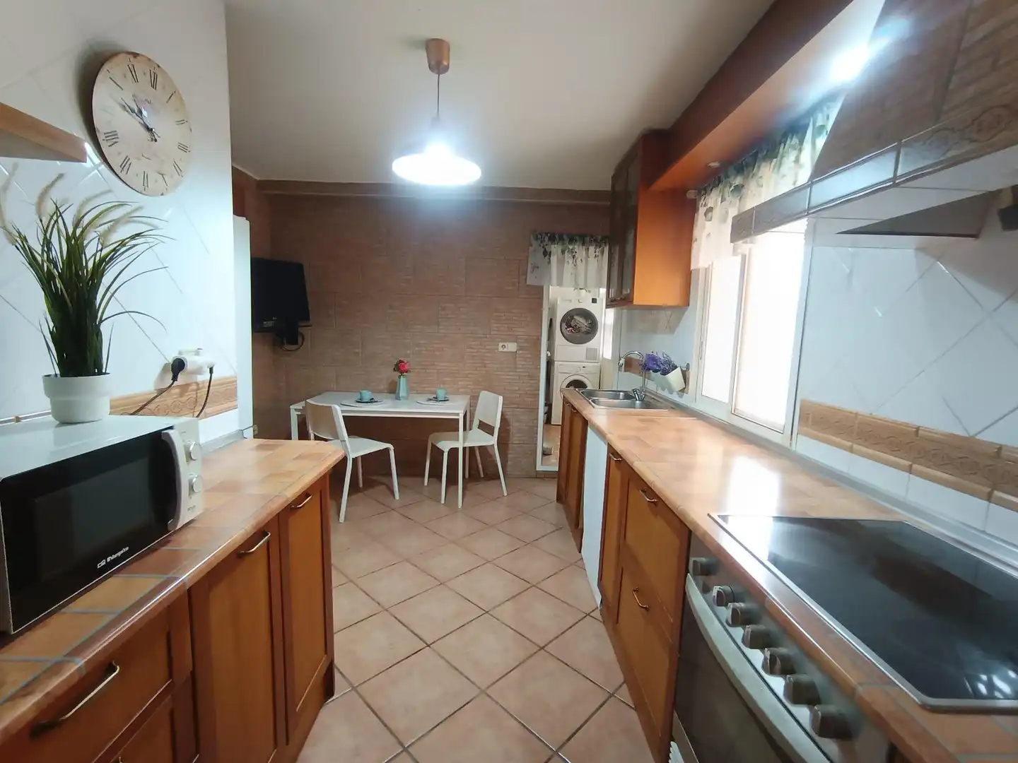 Cocina de Piso en venta en Murcia con Aire acondicionado, Parquet y Amueblado