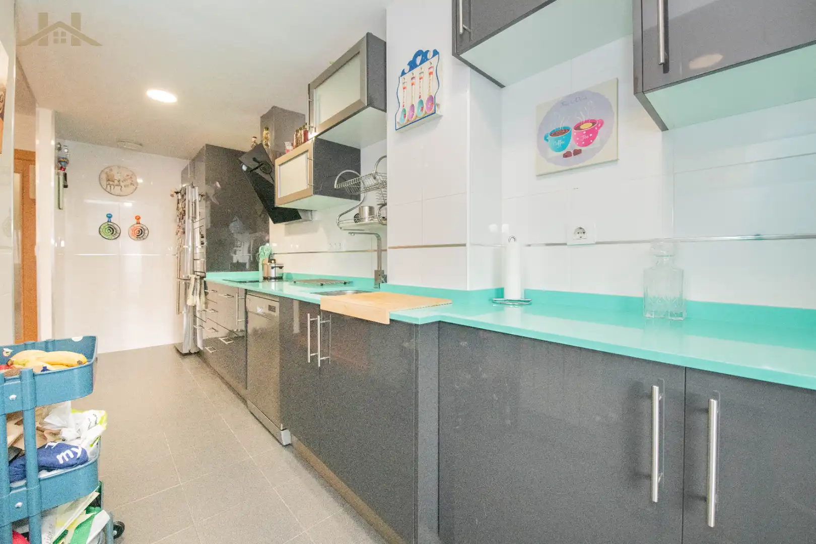 Cocina de Piso en venta en Sevilla la Nueva con Aire acondicionado, Calefacción y Terraza