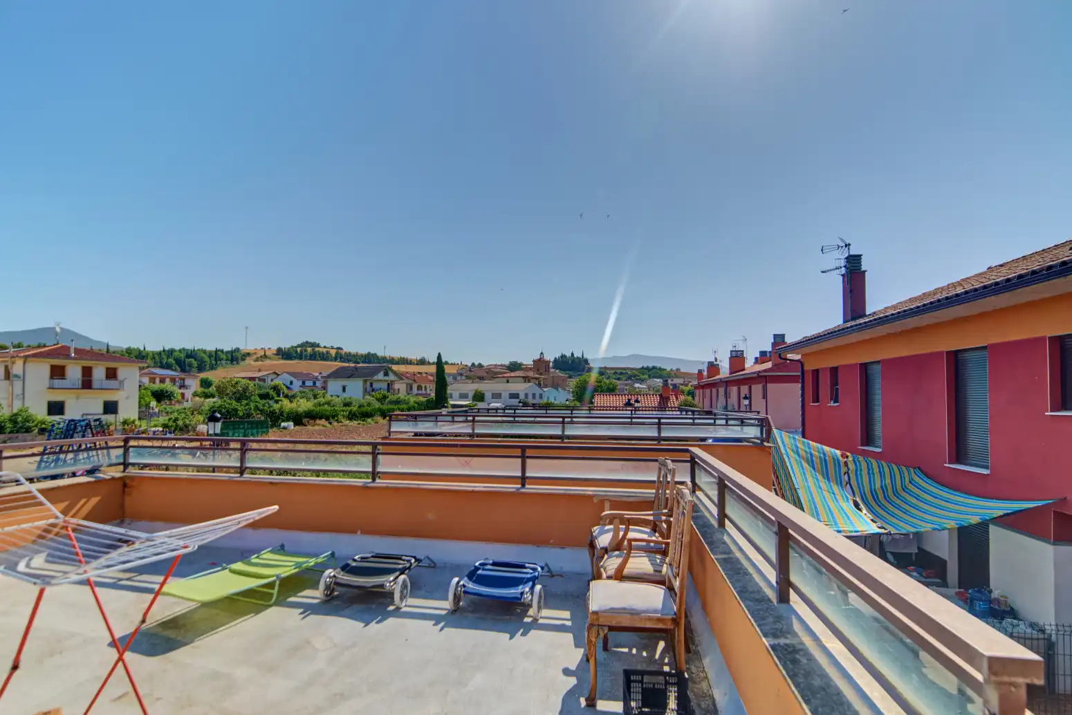 Terrace of Detached homes for sale in Enériz / Eneritz  with Heating, Private garden and Parquet flooring