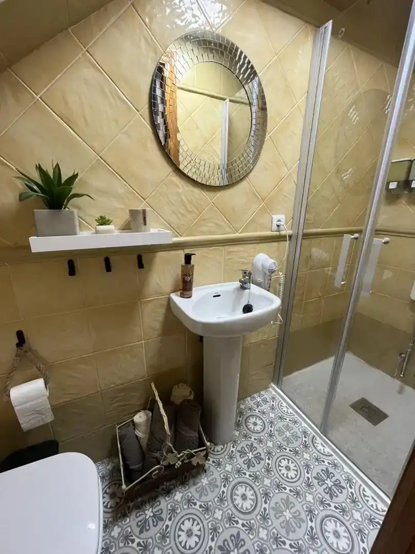 Bathroom of Flat for rent in Islantilla  with Private garden, Furnished and Washing machine