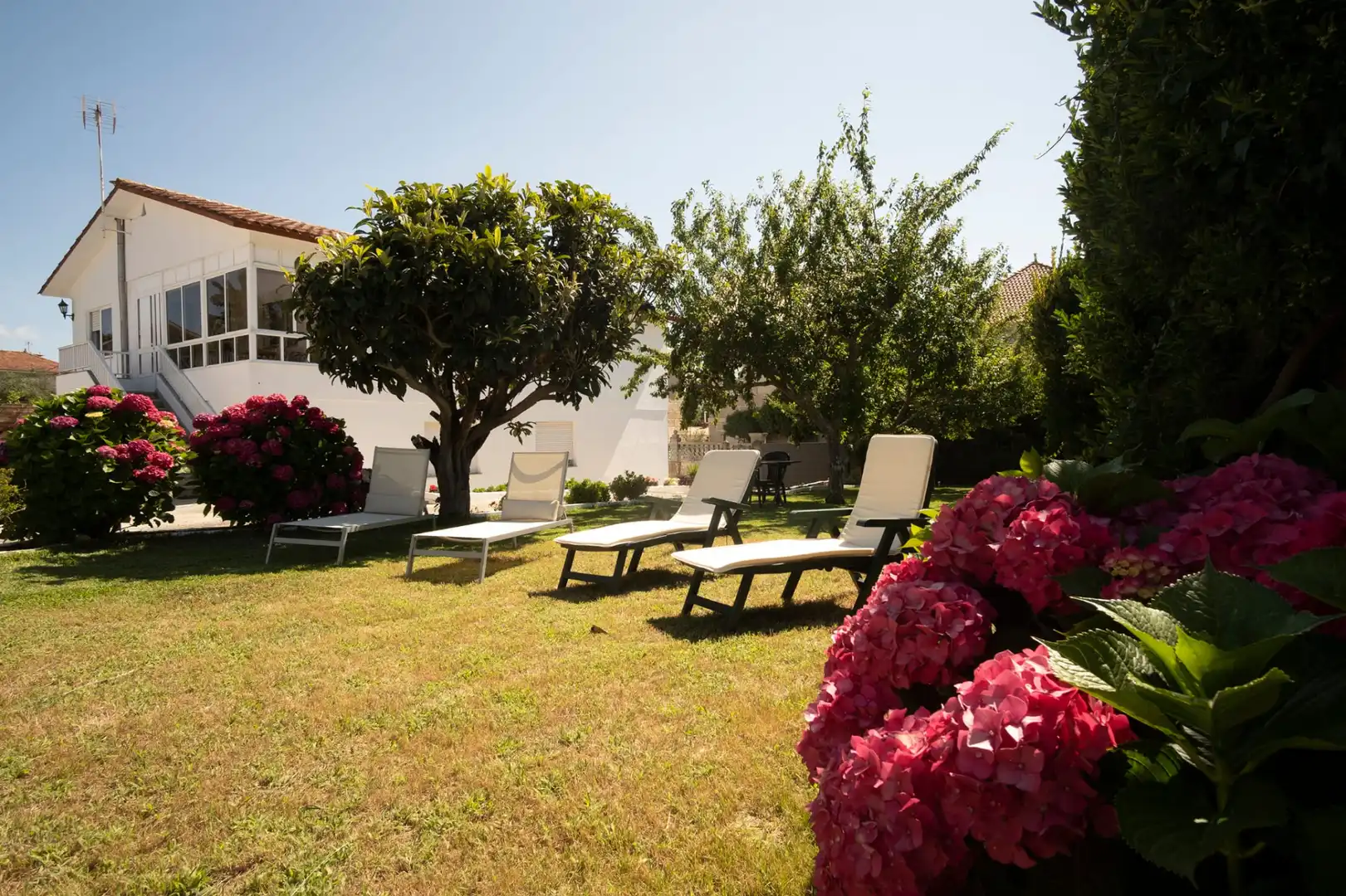 Jardí de Casa o xalet en venda en Vigo  amb Calefacció, Jardí privat i Parquet