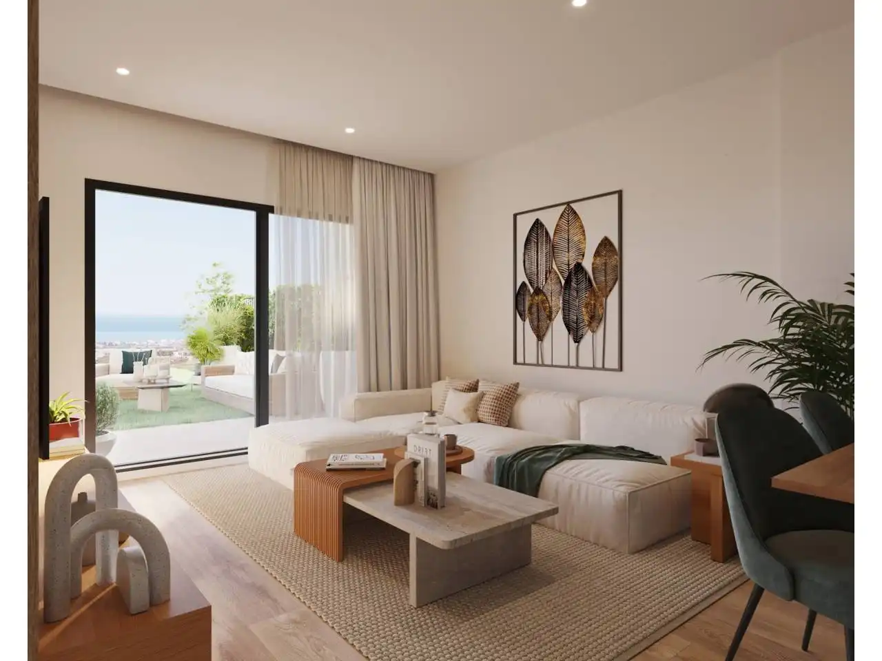Living room of Flat for sale in Torrox  with Terrace, Alarm and Community pool