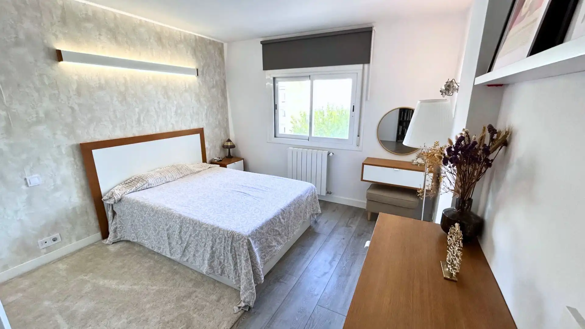Bedroom of Flat for sale in  Palma de Mallorca  with Air Conditioner and Balcony