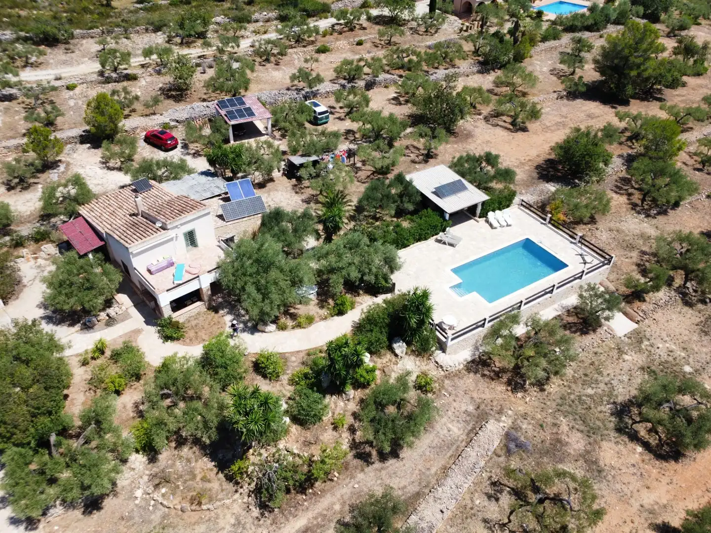 Country house zum Verkauf in L'Ametlla de Mar  mit Privatgarten, Terrasse und Schwimmbad