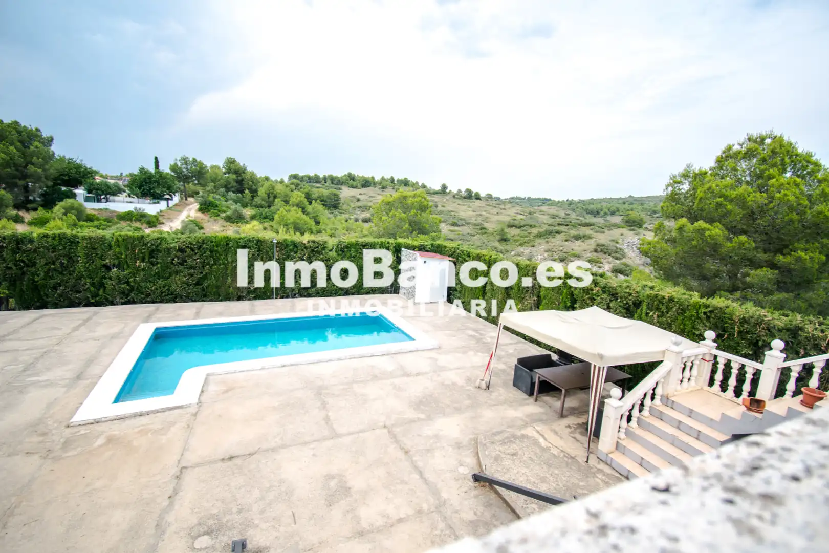 Vista exterior de Finca rústica en venta en Montserrat con Jardín privado y Piscina