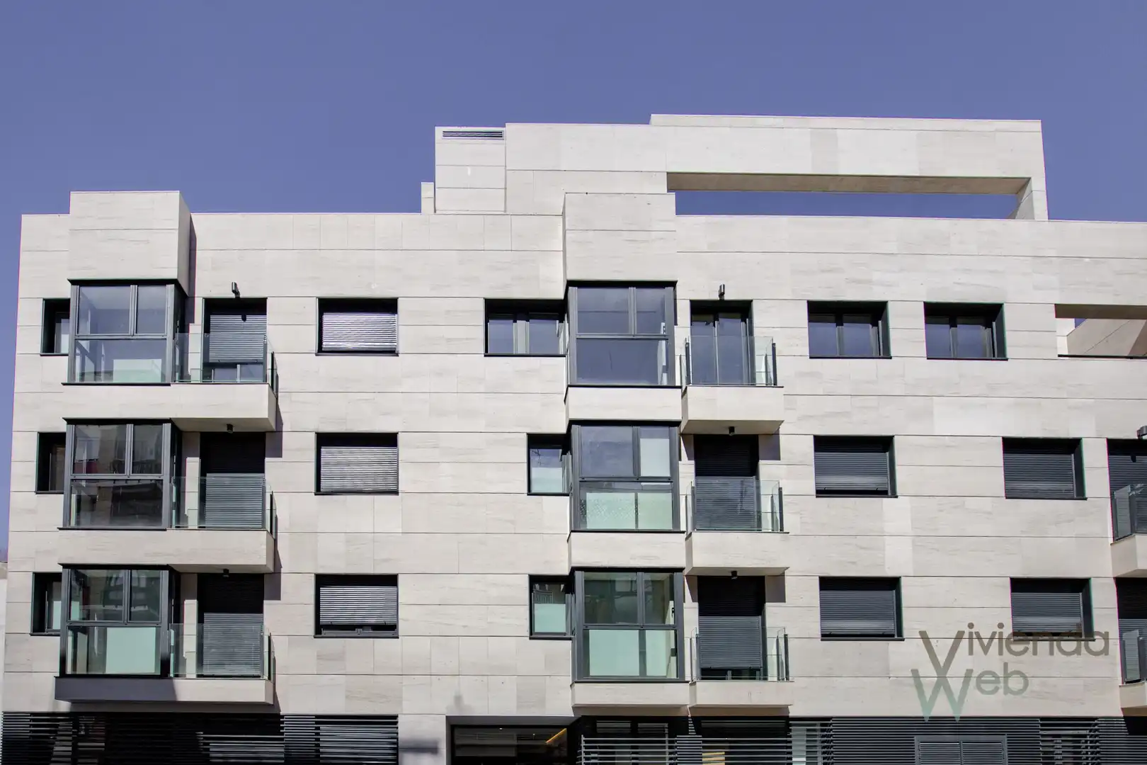 Vista exterior de Pis de lloguer en Madrid amb Aire condicionat, Calefacció i Jardí privat