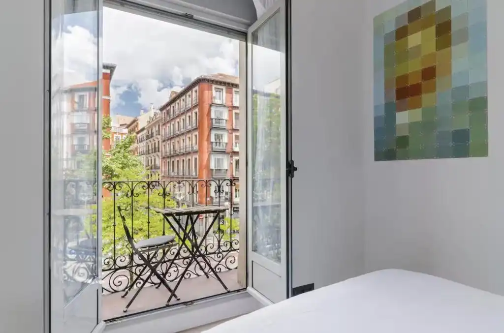 Bedroom of Flat for rent in Centro