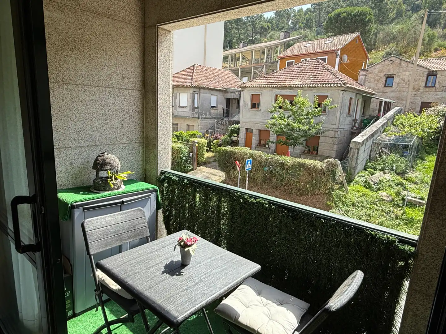 Balcony of Flat for sale in Cangas   with Heating, Parquet flooring and Storage room