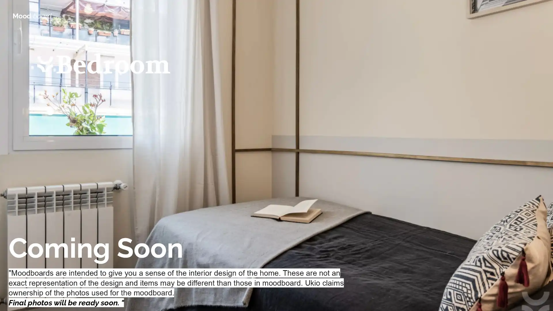 Habitación de Apartamento de alquiler en Barcelona con Aire acondicionado, Calefacción y Terraza