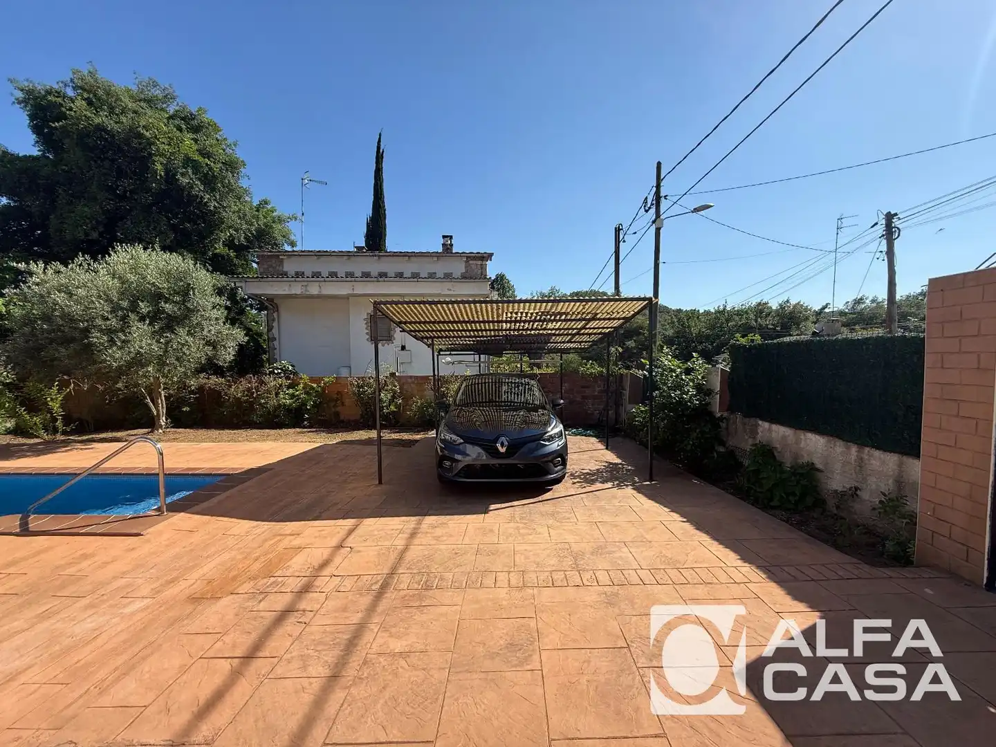 Vista exterior de Casa o chalet en venta en Vidreres con Terraza, Trastero y Piscina