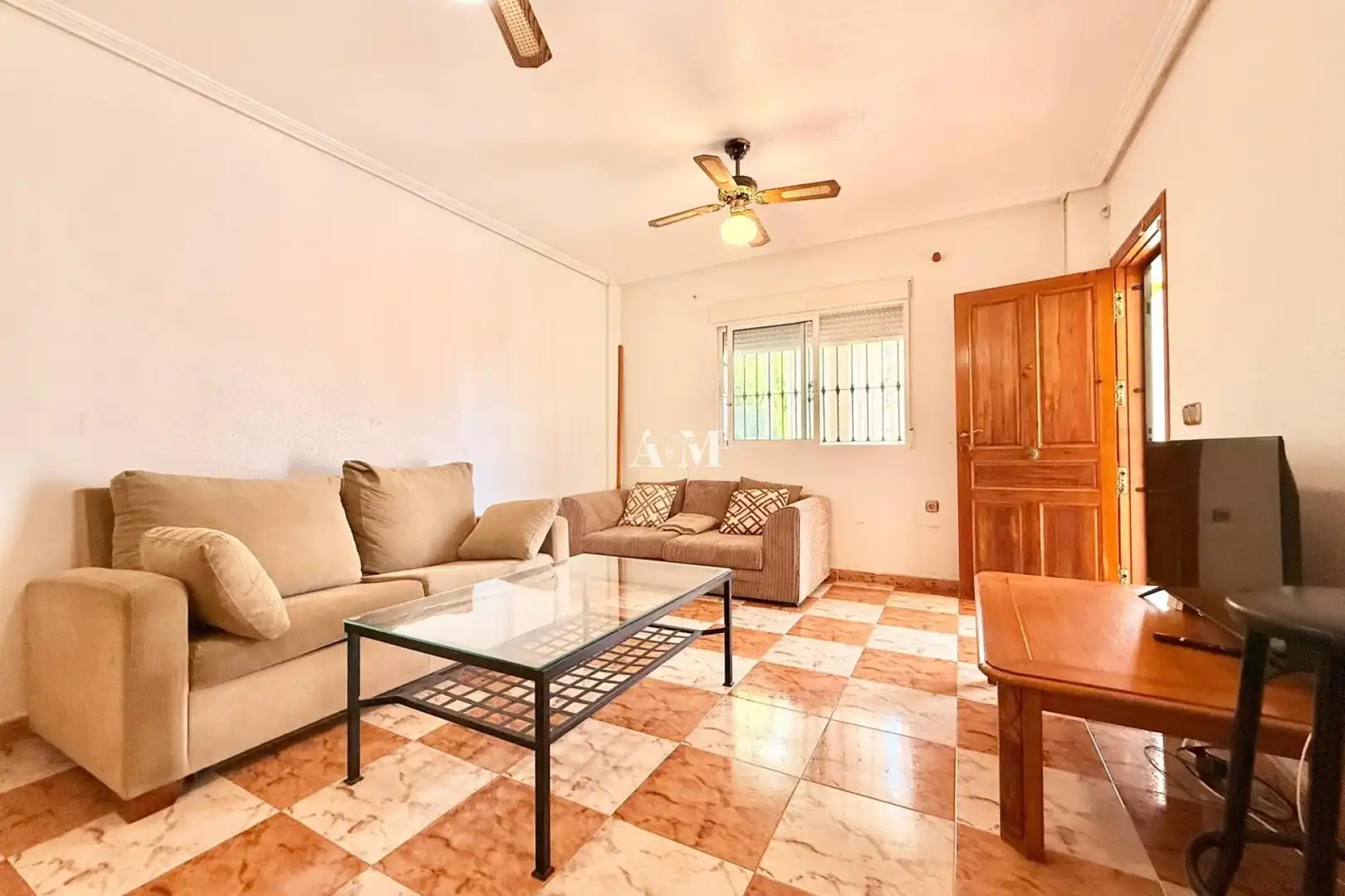 Living room of Houses for rent in Orihuela  with Air Conditioner, Heating and Terrace