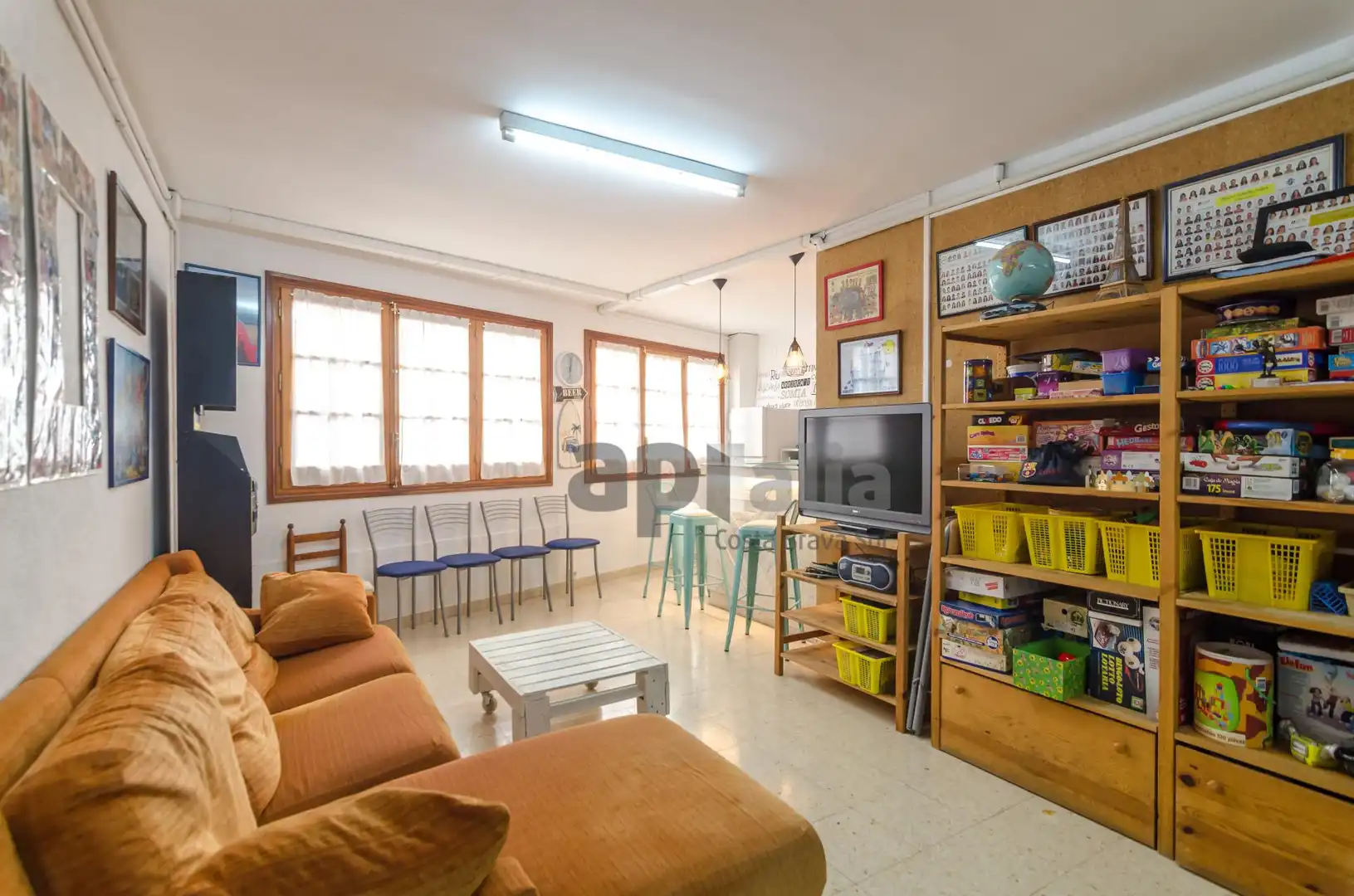 Sala d'estar de Casa adosada en venda en Lloret de Mar amb Calefacció