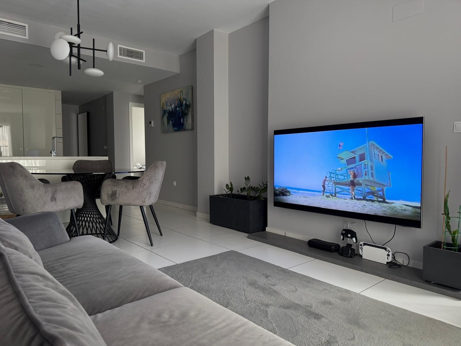 Sala de estar de Apartamento en venta en Orihuela con Piscina comunitaria