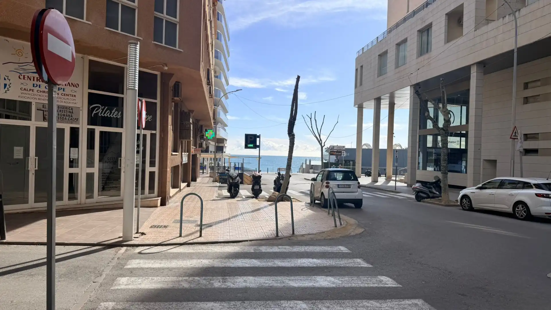 Vista exterior de Apartamento en venta en Calpe / Calp con Aire acondicionado y Amueblado