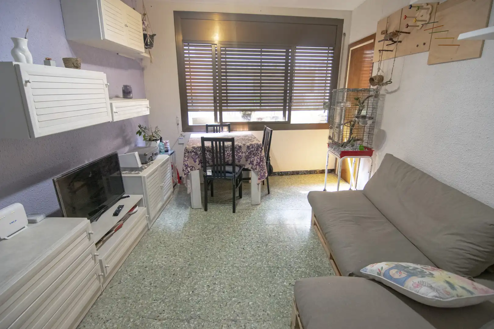 Sala de estar de Piso en venta en Barcelona