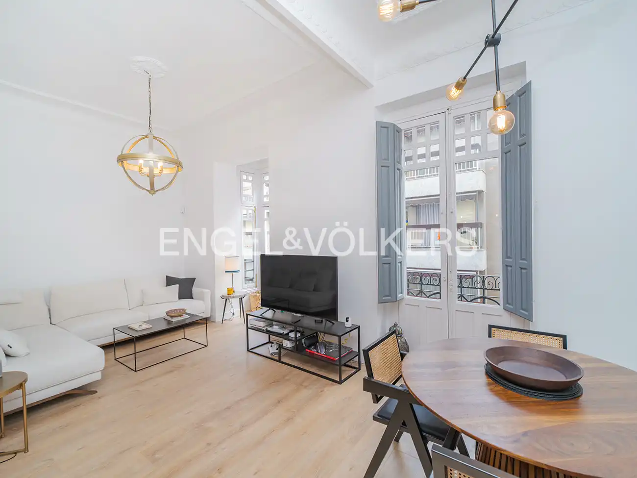 Living room of Flat for sale in Alicante / Alacant  with Air Conditioner, Heating and Balcony