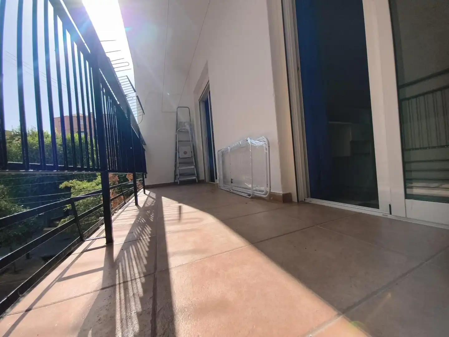 Terraza de Piso de alquiler en Granada con Terraza y Amueblado