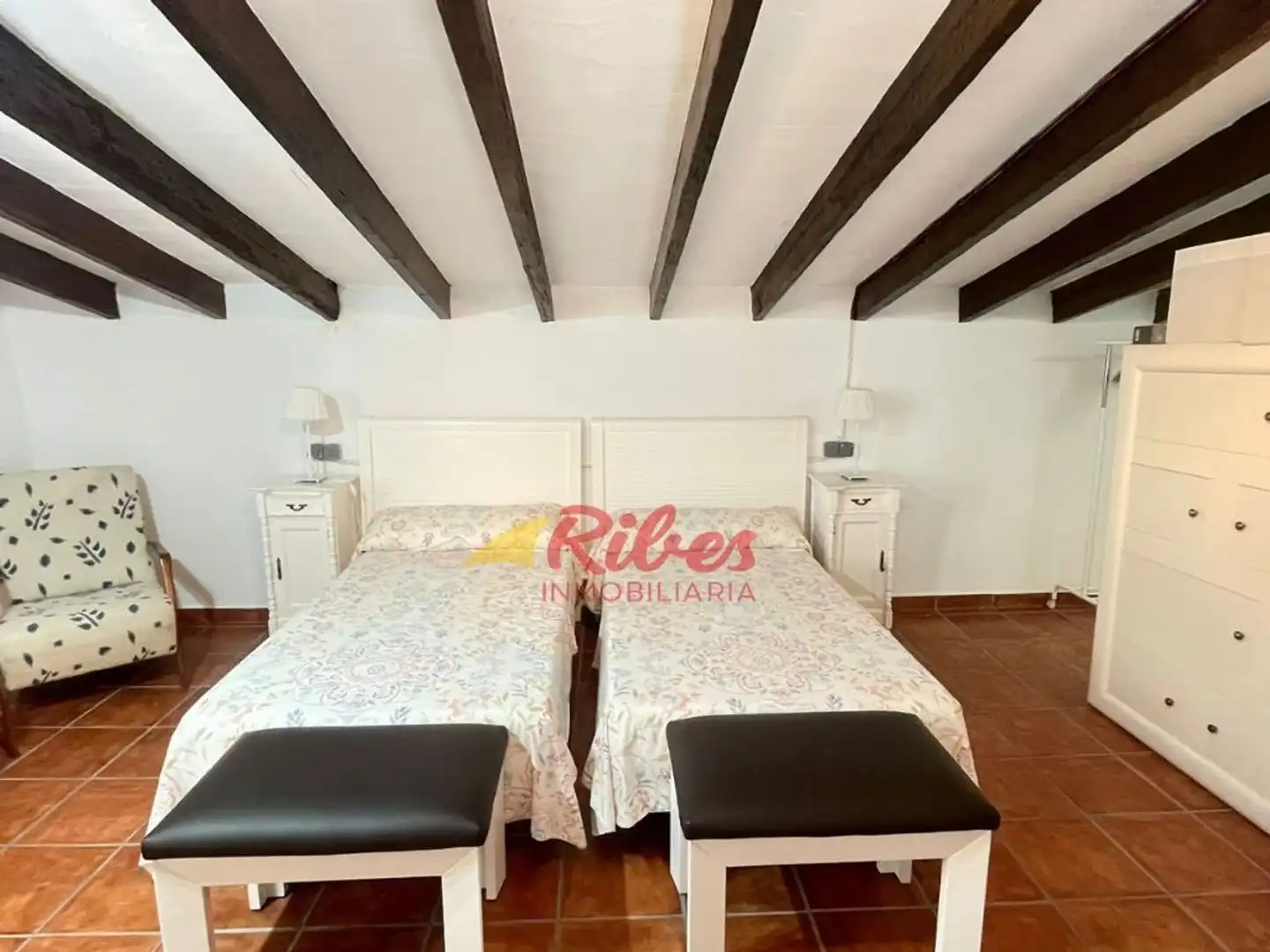 Habitación de Finca rústica en venta en Cullera con Aire acondicionado, Jardín privado y Terraza