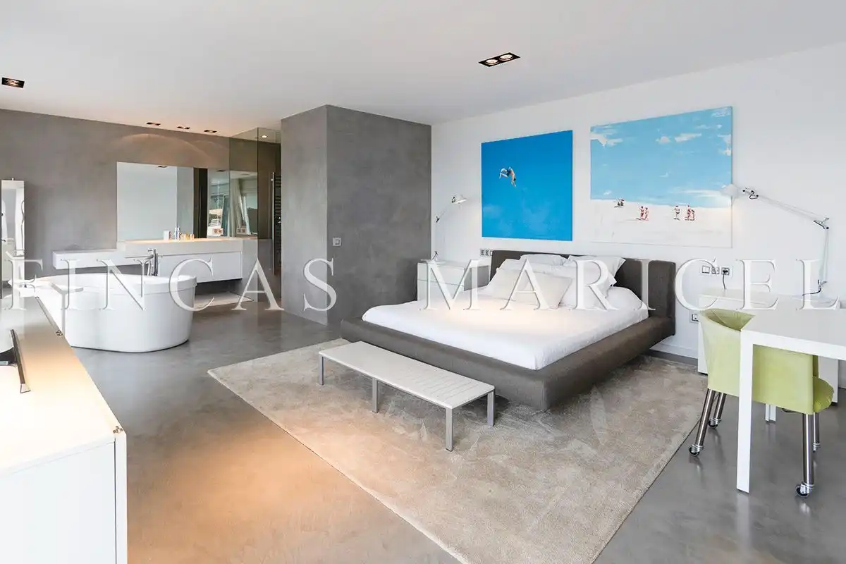 Habitación de Casa o chalet en venta en Sitges con Aire acondicionado, Calefacción y Jardín privado