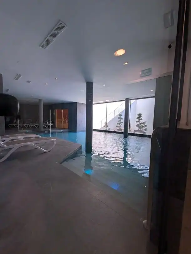 Swimming pool of Attic for rent in Estepona  with Air Conditioner, Heating and Private garden
