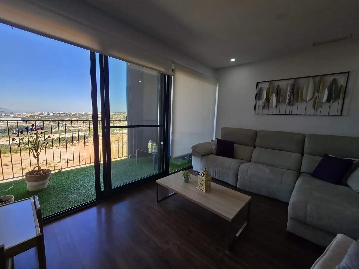 Sala de estar de Piso en venta en Crevillent con Aire acondicionado, Parquet y Terraza