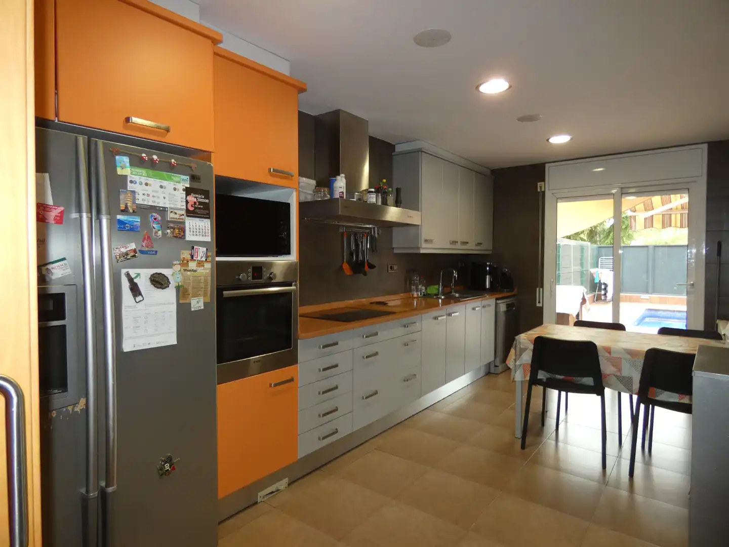 Kitchen of Houses for sale in Llagostera  with Air Conditioner, Heating and Private garden