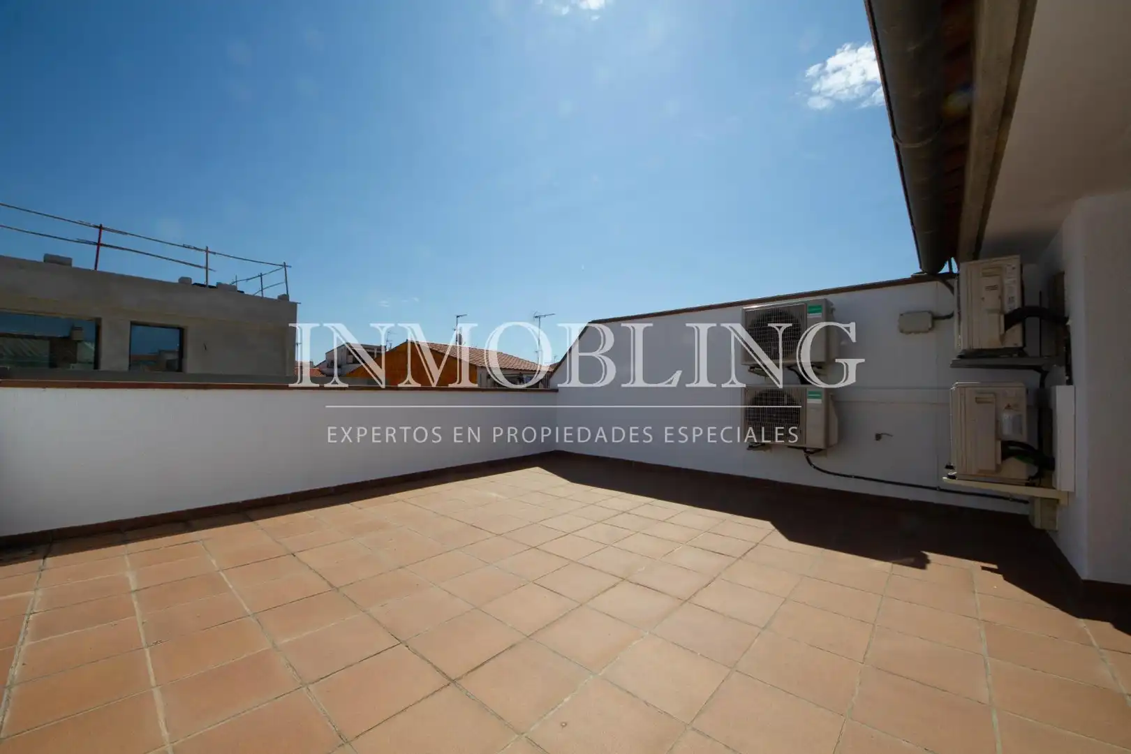 Terraza de Piso de alquiler en Mataró con Aire acondicionado, Calefacción y Parquet