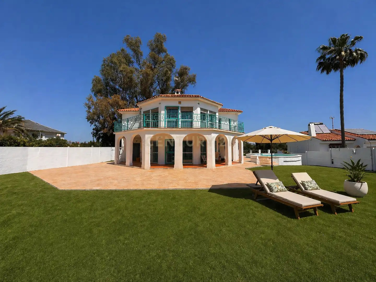 Jardín de Casa o chalet en venta en Málaga con Aire acondicionado y Piscina