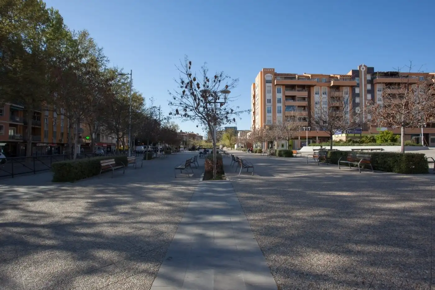 Vista exterior de Pis de lloguer en Granada amb Calefacció, Terrassa i Traster