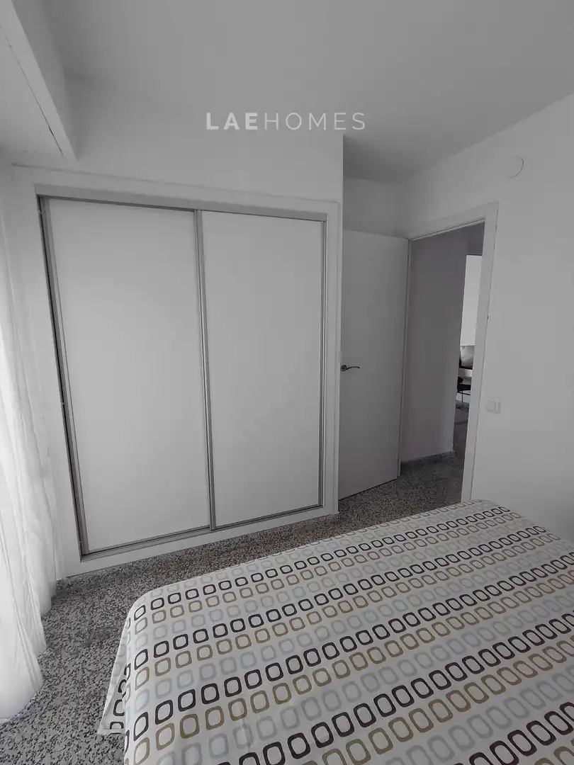 Bedroom of Apartments for rent in Benicasim / Benicàssim  with Terrace, Furnished and Community pool