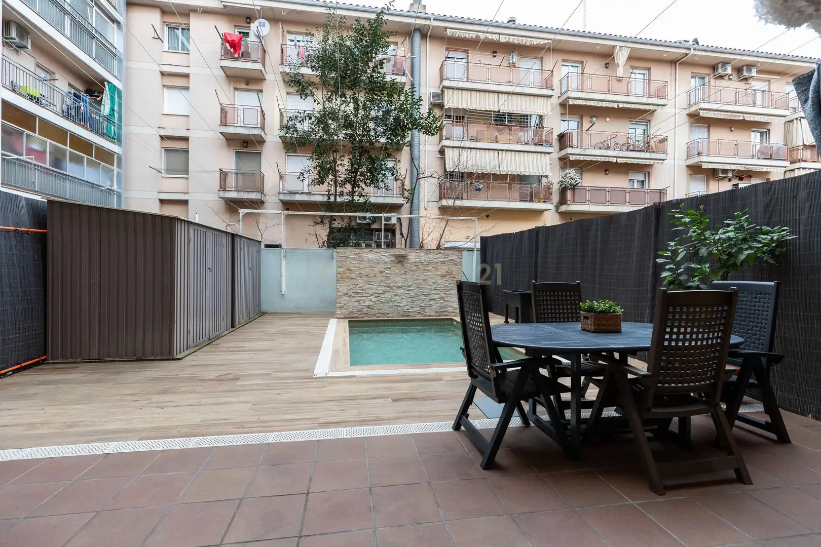 Terrace of Apartments for sale in Mollet del Vallès  with Air Conditioner and Swimming Pool