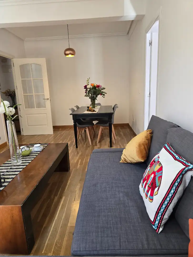 Sala de estar de Piso en venta en Madrid con Aire acondicionado, Calefacción y Parquet