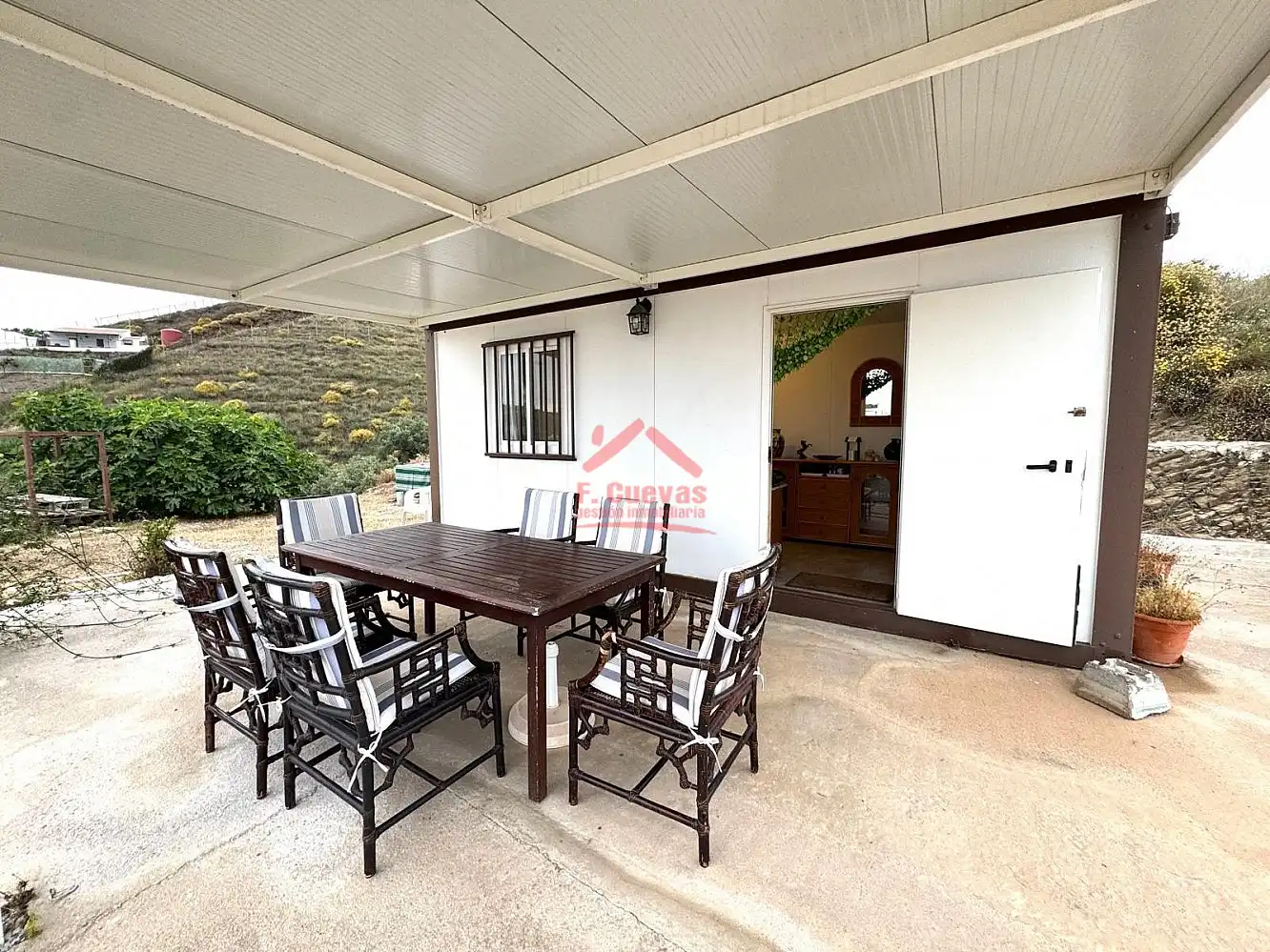 Terrassa de Finca rústica en venda en Algarrobo amb Aire condicionat i Calefacció