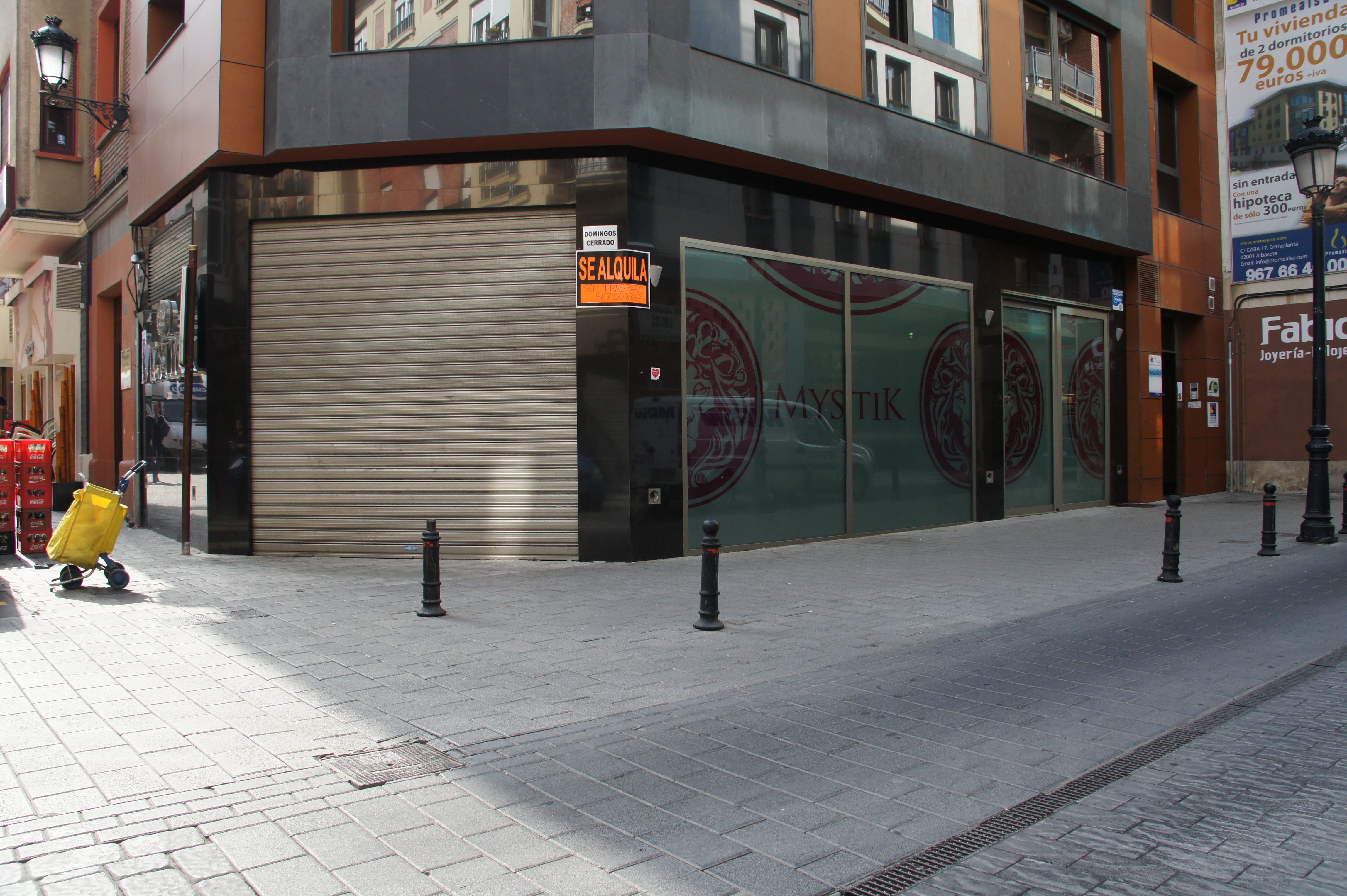 Exterior view of Premises to rent in  Albacete Capital  with Air Conditioner and Heating