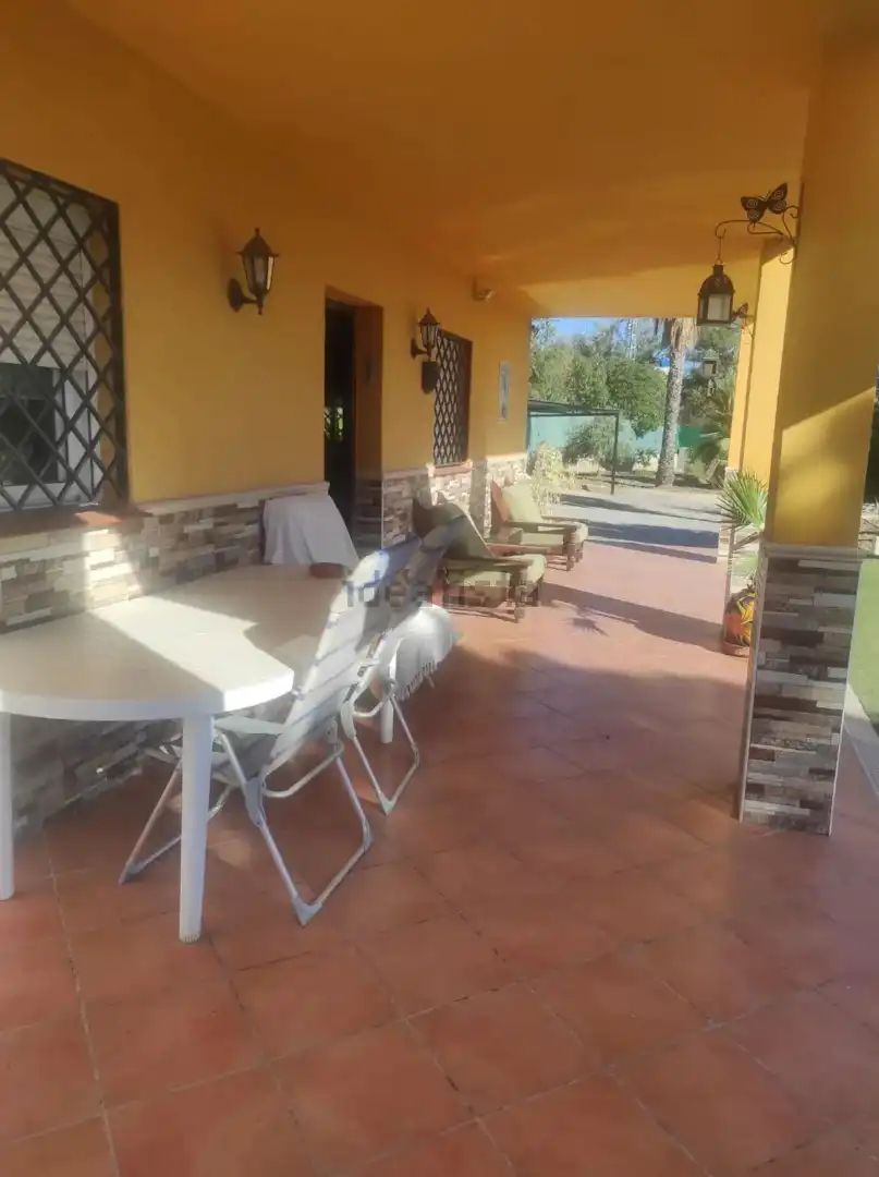 Terraza de Finca rústica en venta en Alhaurín El Grande con Aire acondicionado, Jardín privado y Trastero