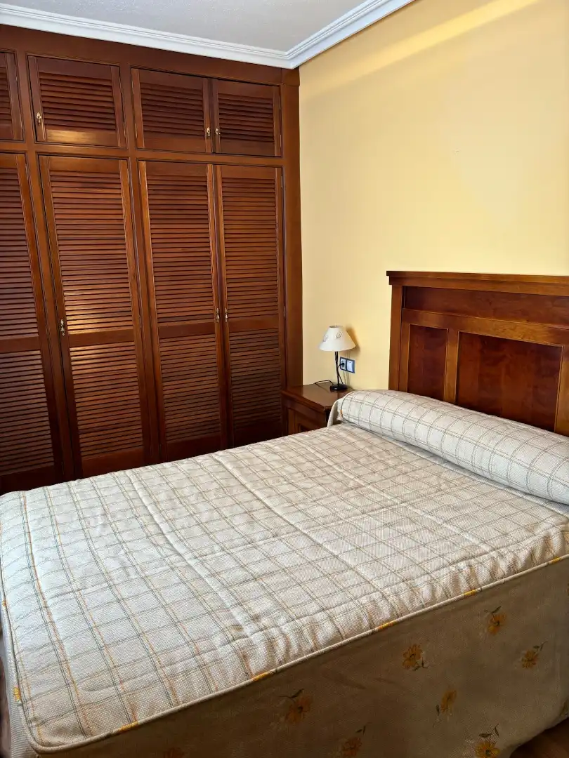 Bedroom of Flat for sale in Jaén  with Air Conditioner, Parquet flooring and Terrace