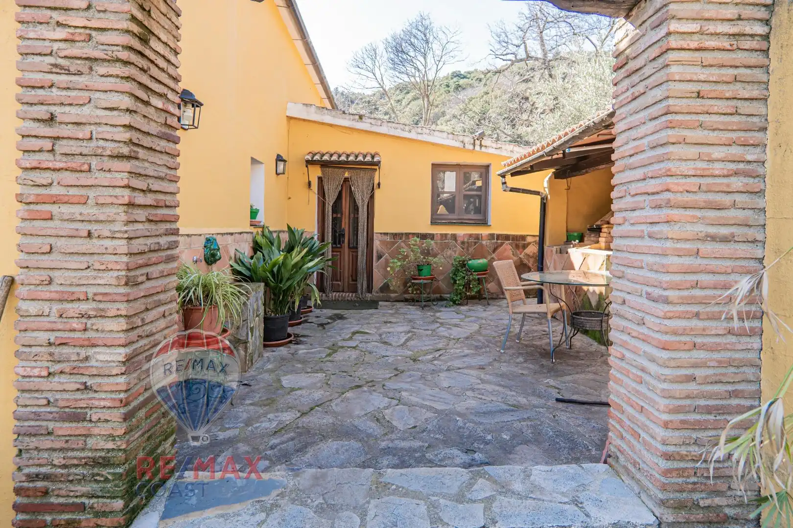 Vista exterior de Finca rústica en venta en Jubrique con Jardín privado, Terraza y Piscina