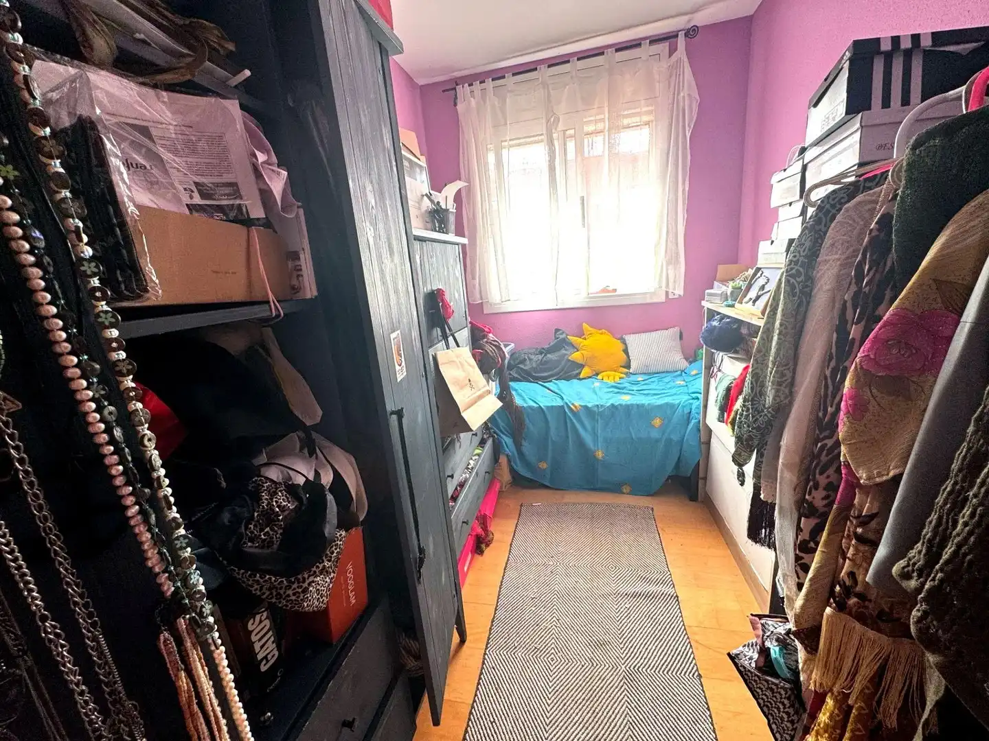 Schlafzimmer von Dachboden zum Verkauf in Castelldefels mit Klimaanlage, Heizung und Parkett