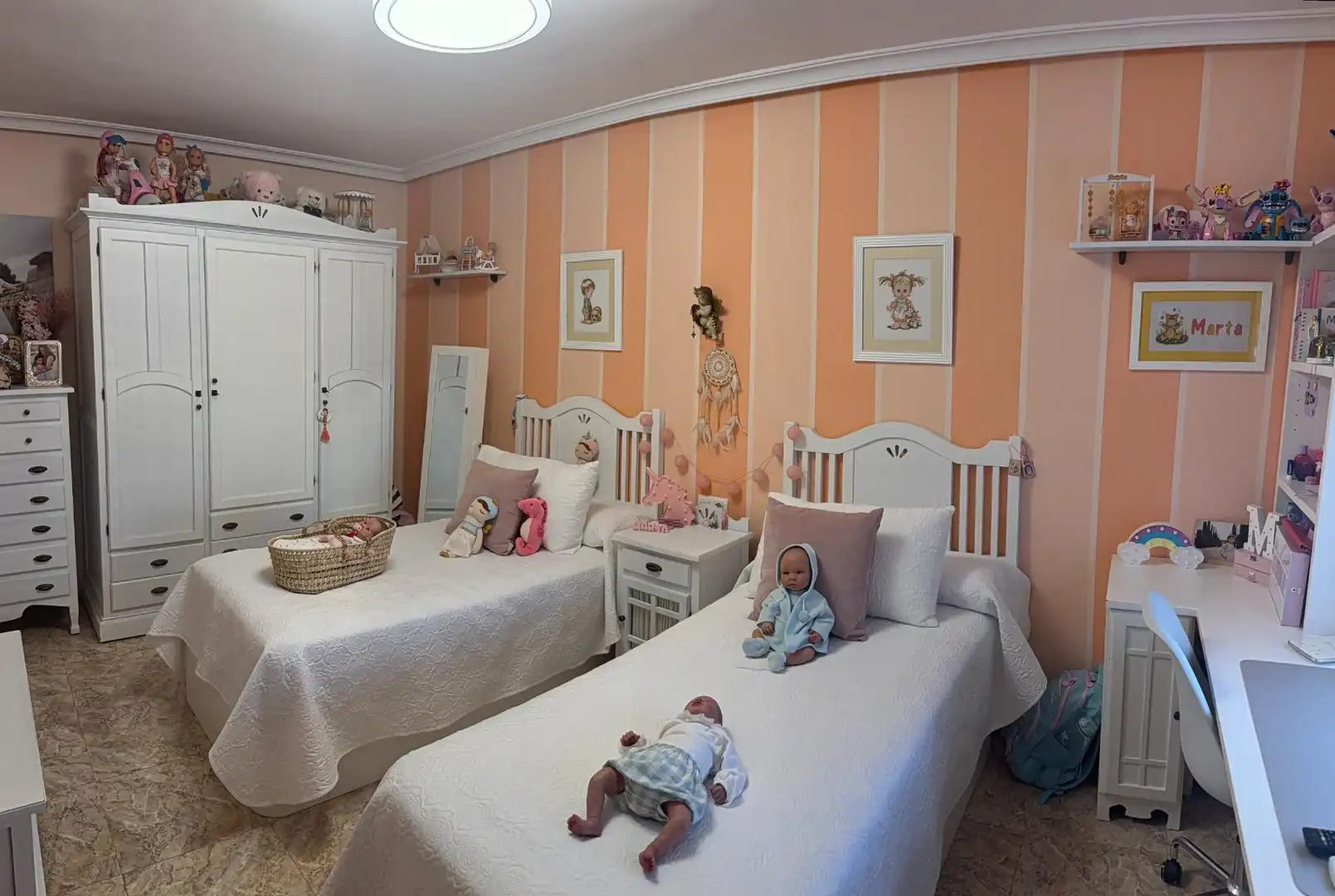 Bedroom of Detached homes for sale in Mocejón  with Air Conditioner, Heating and Private garden