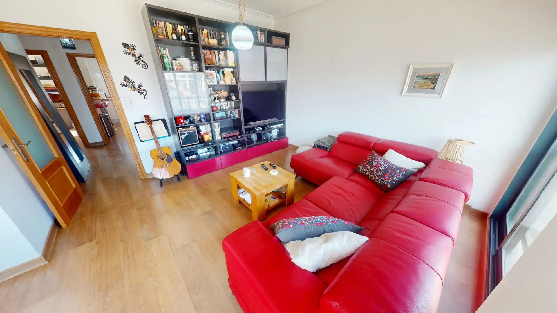 Sala de estar de Piso en venta en El Campello con Aire acondicionado, Parquet y Terraza