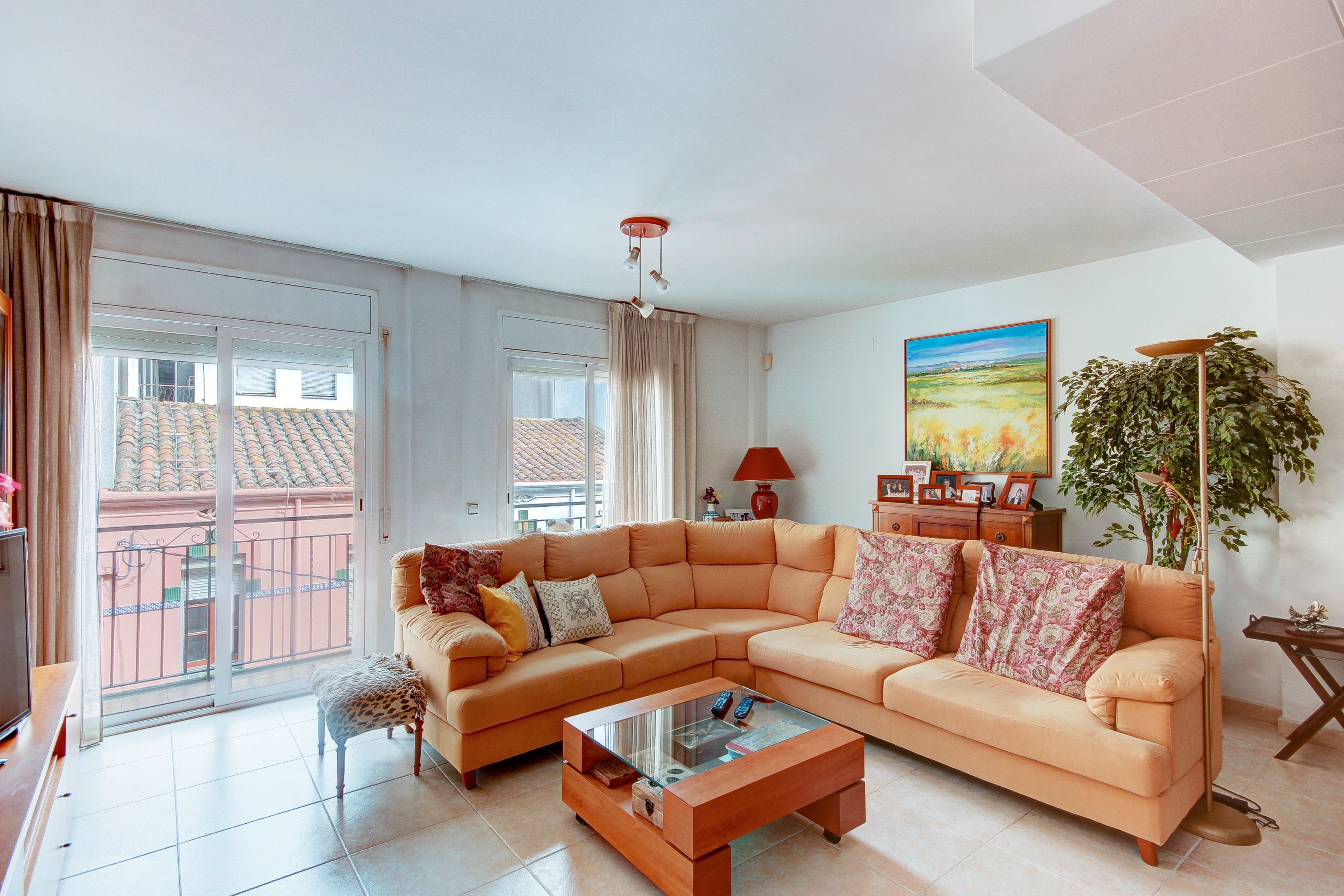 Living room of Duplex for sale in Calella  with Heating, Terrace and Community pool