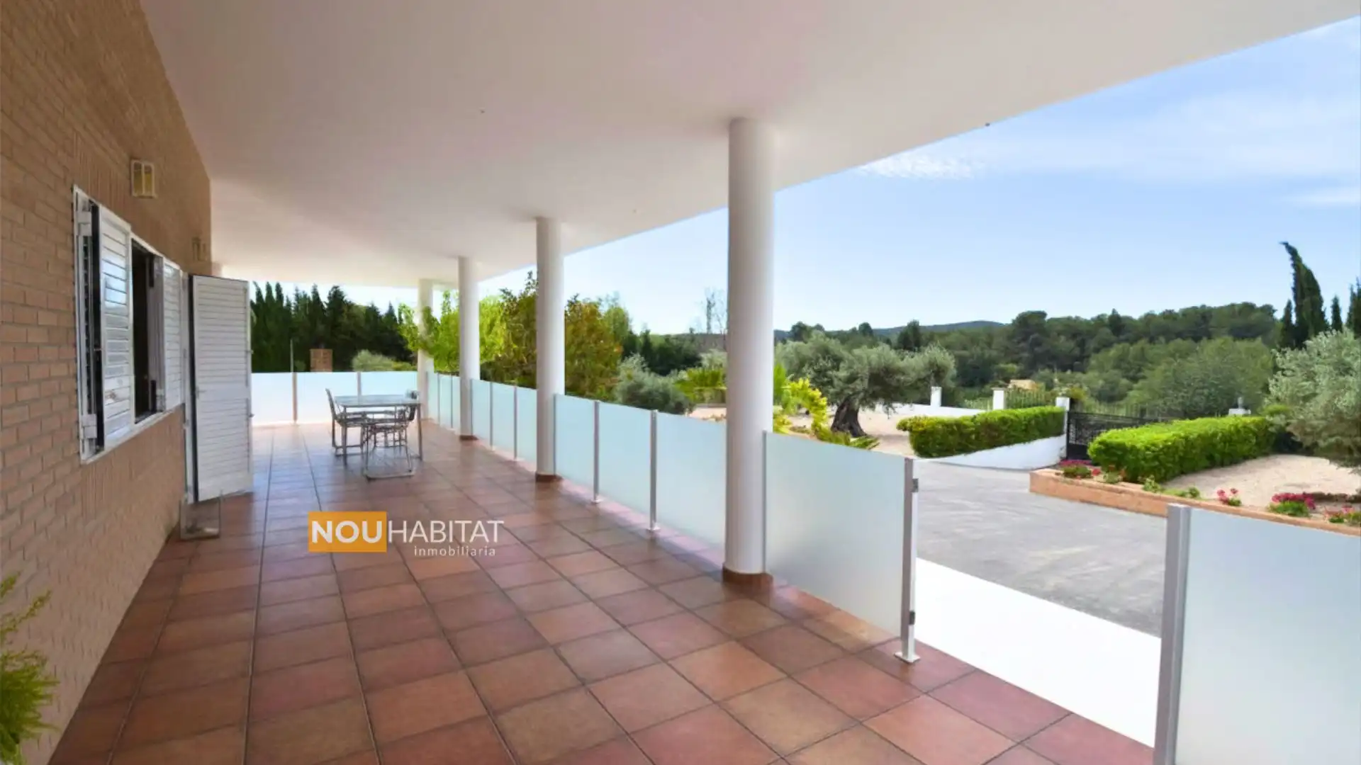 Terraza de Casa o chalet en venta en Turís con Aire acondicionado, Calefacción y Jardín privado