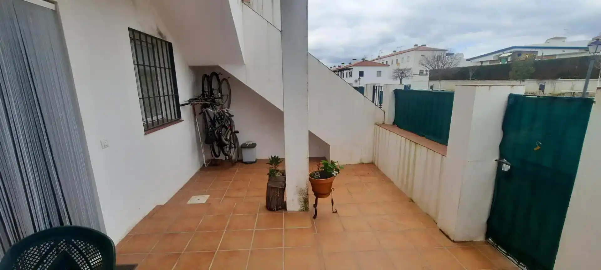 Terraza de Apartamento en venta en El Pedroso con Jardín privado, Amueblado y Lavadora