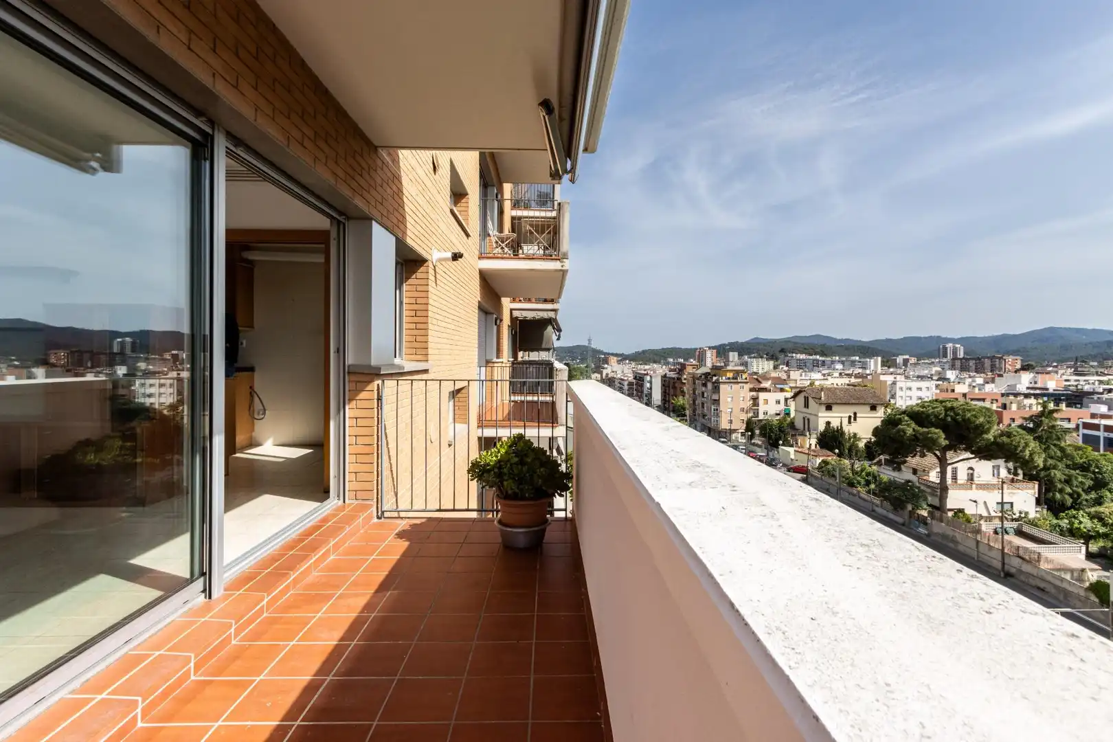 Balcony of Flat for sale in Cerdanyola del Vallès  with Heating, Terrace and Storage room