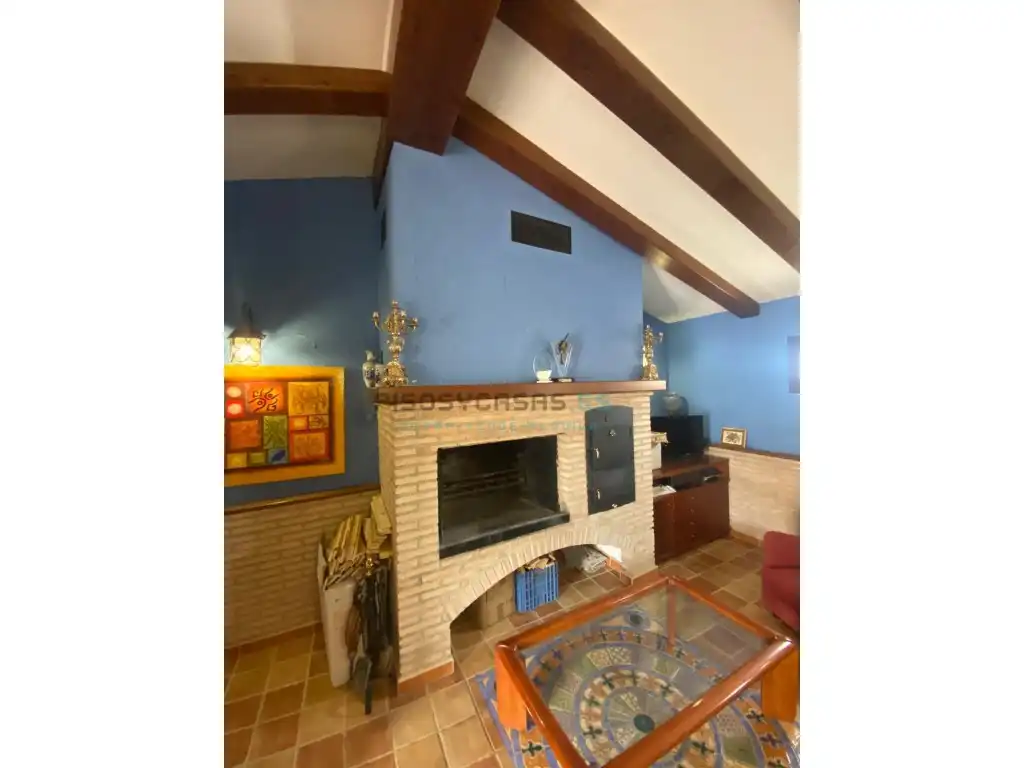 Living room of Houses for sale in San Mateo de Gállego  with Air Conditioner, Private garden and Terrace