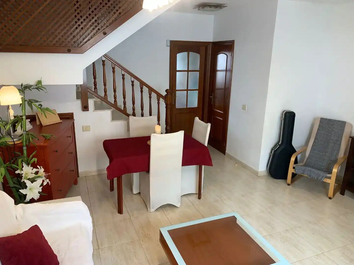 Sala d'estar de Casa adosada en venda en Arrecife